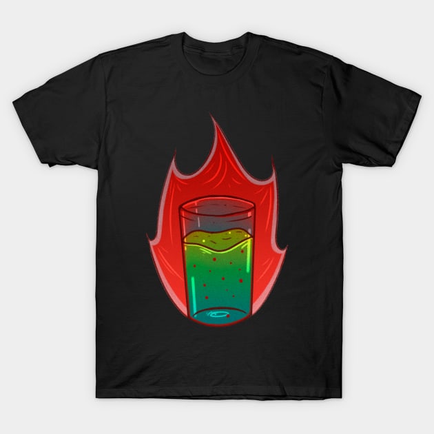 Really hot drink T-Shirt by 2dsandy